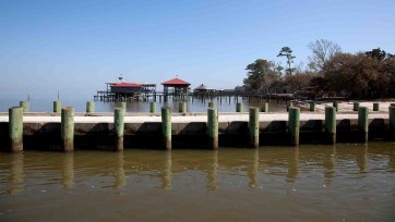 Dock at Point Clear Alabama