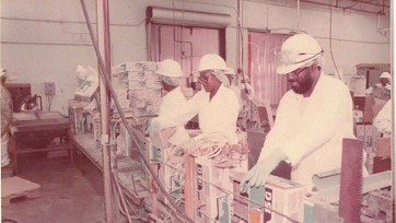 Thiokol plant workers